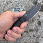 FOX Knives Fox - KS Knife by GZ Tactical - Black Top Shield Niolox & Black G10 -