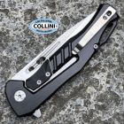 Witharmour - Thor-BK Knife - Satin D2 & Black Aluminum and Black G10 -