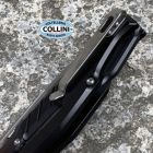 Witharmour - Thor-BK Knife - Satin D2 & Black Aluminum and Black G10 -