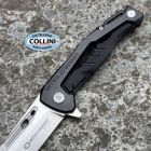 Witharmour - Thor-BK Knife - Satin D2 & Black Aluminum and Black G10 -