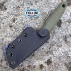 FOX Knives Fox - KS Knife by GZ Tactical - Black Top Shield Niolox & OD Green G10