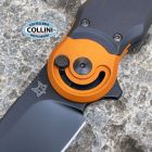 FOX Knives Fox - Metamorphosis - Black PVD M390 & Orange and Black Alluminum - FX