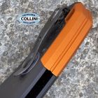 FOX Knives Fox - Metamorphosis - Black PVD M390 & Orange and Black Alluminum - FX