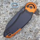 FOX Knives Fox - Metamorphosis - Black PVD M390 & Orange and Black Alluminum - FX