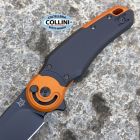 FOX Knives Fox - Metamorphosis - Black PVD M390 & Orange and Black Alluminum - FX