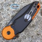 FOX Knives Fox - Metamorphosis - Black PVD M390 & Orange and Black Alluminum - FX