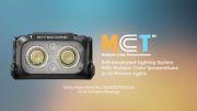 Nitecore - NU25 MCT - Frontale Ricaricabile USB con 3 Temperature di C