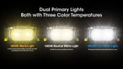 Nitecore - NU25 MCT - Frontale Ricaricabile USB con 3 Temperature di C