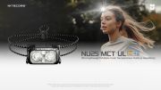 Nitecore - NU25 MCT UL - Frontale Ricaricabile USB Ultraleggera con 3