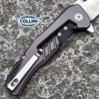 Witharmour - Thor-GY Knife - Satin D2 & Grey Aluminum and Black G10 -