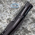 Witharmour - Thor-GY Knife - Satin D2 & Grey Aluminum and Black G10 -