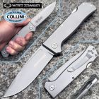 Witharmour - Stone's Back Lock Knife - Stonewashed D2 & Titanium - WA-