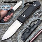 Witharmour - Woodlands-BKG Knife - Satin VG10 & Black Micarta + Red G1