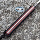 Witharmour - Woodlands-BKG Knife - Satin VG10 & Black Micarta + Red G1