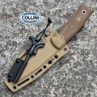 Witharmour - Mercenary-TN Knife - Stone Washed 12C27 & Tan Micarta + R