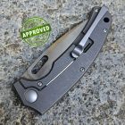 Steel Will - Piercer Ti by T. Rumici - Satin D2 & Titanium / Black G10