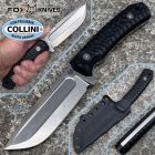 FOX Knives Fox - Monteserra KS Knife by GZ Tactical - Stonewashed - Niolox & Blac