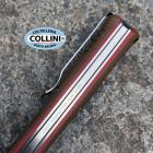 Witharmour - WoodlandsF-BR Knife - Stonewashed VG-10 & Tan Micarta + R