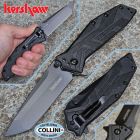 Kershaw - Brawler Knife - Assisted Flipper Black Oxide Tanto Blade & B
