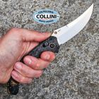 Benchmade - 865-02 - Mini Bedlam Scimitar - Satin CPM-S90V & Marbled C