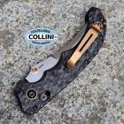 Benchmade - 865-02 - Mini Bedlam Scimitar - Satin CPM-S90V & Marbled C