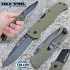 Cold Steel - Air Lite Knife - Drop Black AUS10A & Green G10 - CS 26WD-