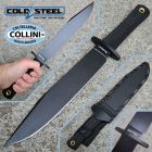 Cold Steel - Trail Master Bowie Knife - Black Tuff-Ex 52100 & Kray-Ex