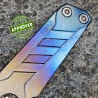 EOS - Prawn Friction Folder - CPM-S35VN & Flamed Titanium - COLLEZIONE