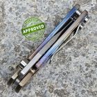 EOS - Prawn Friction Folder - CPM-S35VN & Flamed Titanium - COLLEZIONE