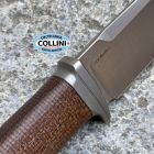 Lion Steel Lionsteel - Acha knife - Satin M390 & Natural Burlap Micarta - AH BLN