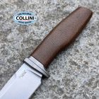 Lion Steel Lionsteel - Acha knife - Satin M390 & Natural Burlap Micarta - AH BLN