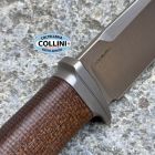 Lion Steel Lionsteel - Acha knife - Satin M390 & Natural Burlap Micarta - AH BLN