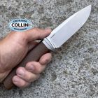 Lion Steel Lionsteel - Acha knife - Satin M390 & Natural Burlap Micarta - AH BLN