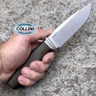 Lion Steel Lionsteel - Acha knife - Satin M390 & Green Burlap Micarta - AH BLG -