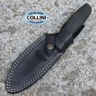 Lion Steel Lionsteel - Acha knife - PVD Stonewashed M390 & Black Burlap Micarta -
