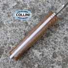 Lion Steel Lionsteel - T5 Knife - Satin Niolox & Natural Canvas Micarta - T5 CVN