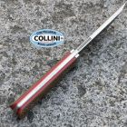 Witharmour - Cajo II-TN Knife - Chisel Ground Stonewashed VG10 & Tan M