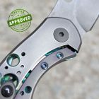 Olamic Cutlery - Busker Semper - M390 Dark Blast Ghost Faded Acid Rain