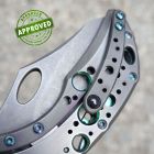 Olamic Cutlery - Busker Semper - M390 Dark Blast Ghost Faded Acid Rain