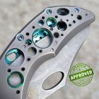 Olamic Cutlery - Busker Semper - M390 Dark Blast Ghost Faded Acid Rain
