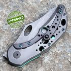 Olamic Cutlery - Busker Semper - M390 Dark Blast Ghost Faded Acid Rain