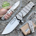 MedFordKnives Medford Knife and Tools - USMC Fighter Flipper Knife - Tumbled S45VN &