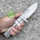 MedFordKnives Medford Knife and Tools - USMC Fighter Flipper Knife - Tumbled S45VN &