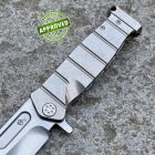 MedFordKnives Medford Knife and Tools - USMC Fighter Flipper Knife - Tumbled S45VN &