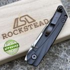 Rockstead - Hizen Pocket Knife - ZDP-189 & Black Duraluminium - COLLEZ