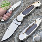 Jimmy Lile - Lile Lock Knife - Vintage Button Lock, Nickel Silver & Re