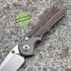 Chris Reeve Knives Chris Reeve - Small Inkosi Inlay - Drop CPM-S45VN & Natural Canvas Mic