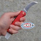 FOX Knives Fox - Coltello per Funghi - FX406R - ABS Rosso - coltello chiudibile