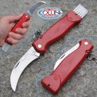 FOX Knives Fox - Coltello per Funghi - FX406R - ABS Rosso - coltello chiudibile