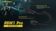 Nitecore - RSW1 Pro - Comando Remoto per MH12 PRO - MH25 PRO - Accesso